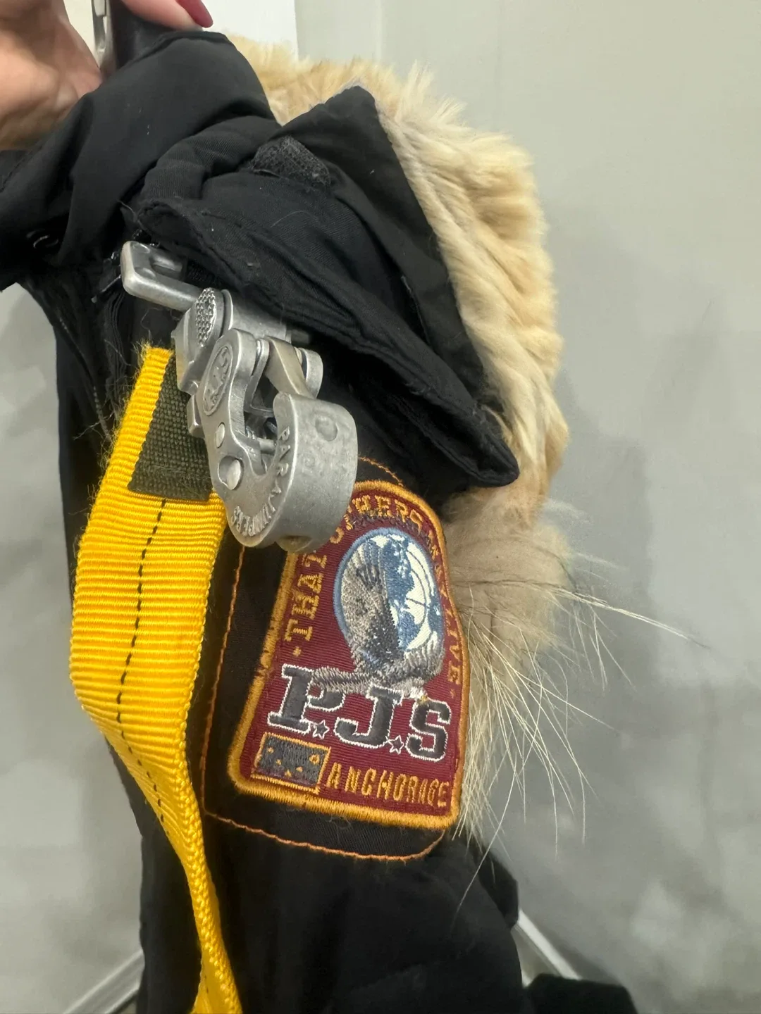 Authentic Parajumpers Black Long Jacket image indicator(2)