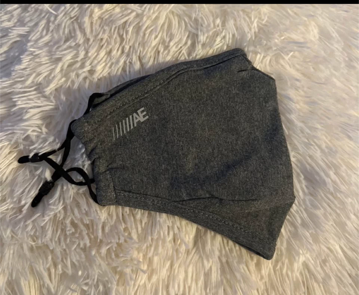American Eagle Grey Face Mask
