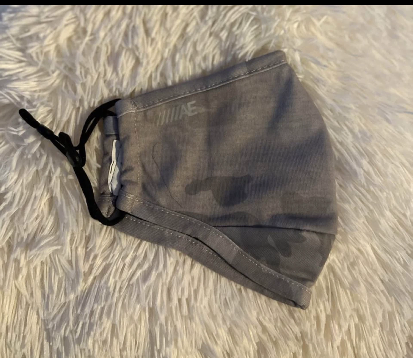 American Eagle Face Mask - Grey Camo