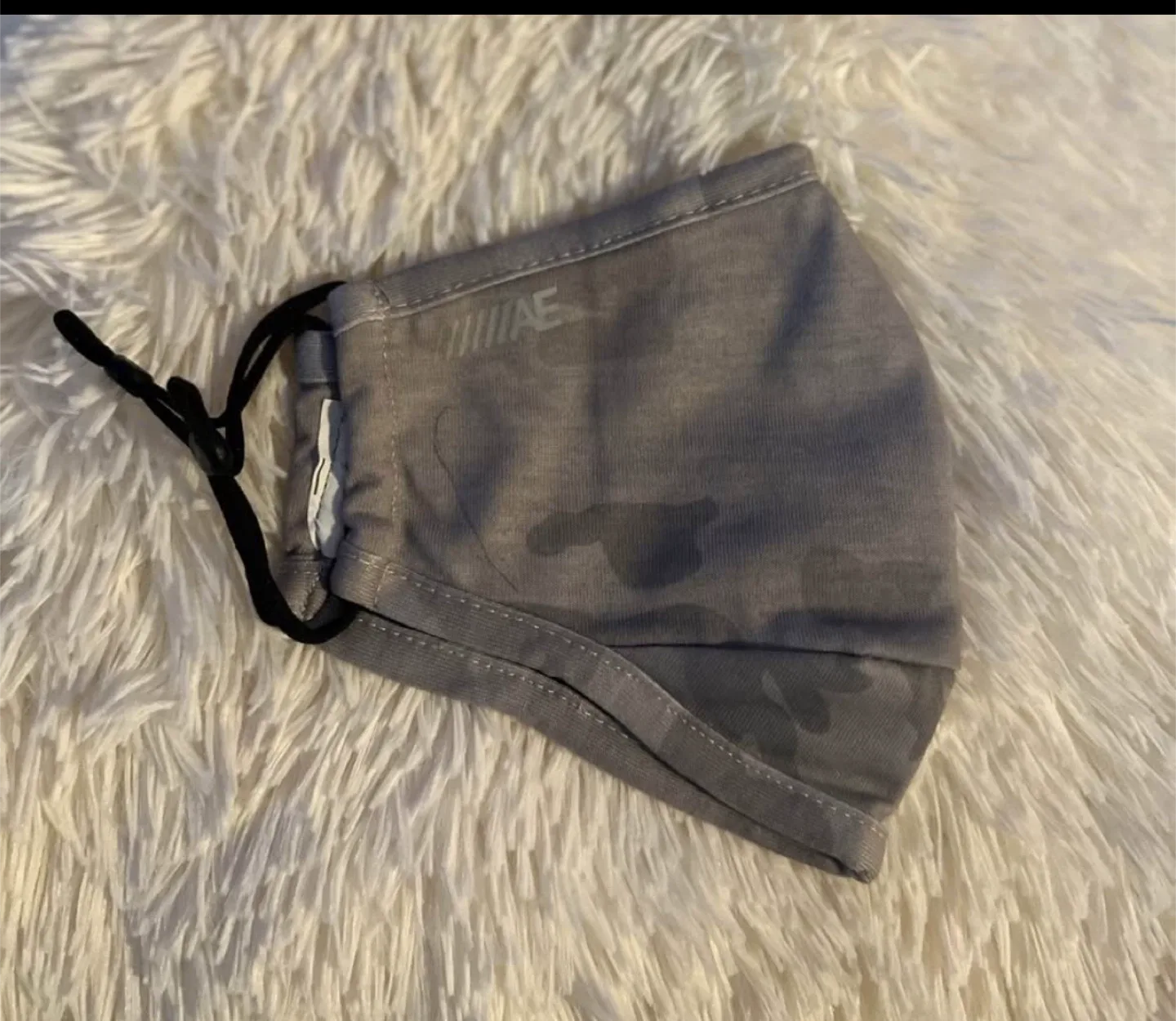 American Eagle Face Mask - Grey Camo thumbnail