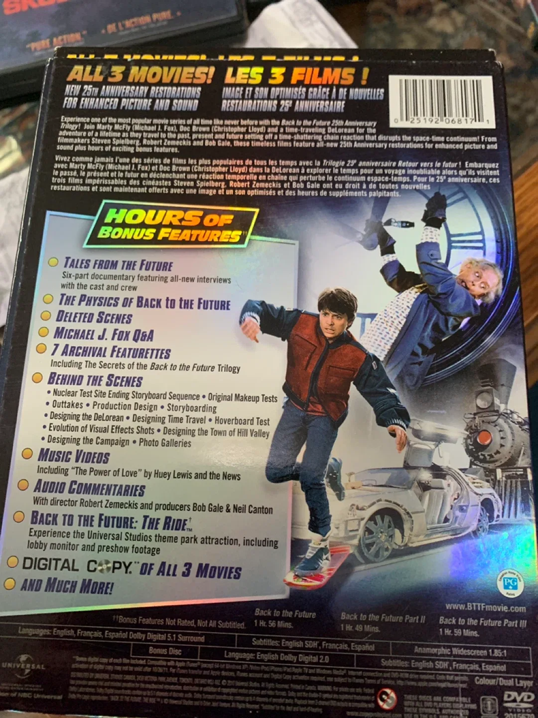 Back to the Future: 25th Anniversary Trilogy DVD image indicator(2)