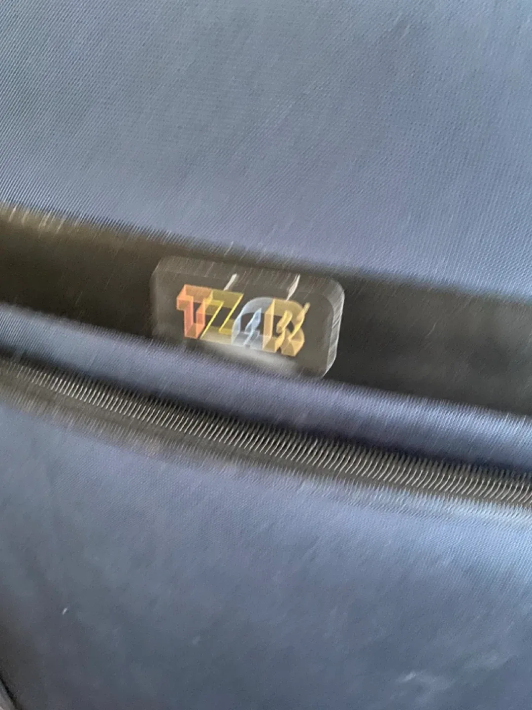 Large Tzaro Blue Rolling Suitcase image indicator(3)