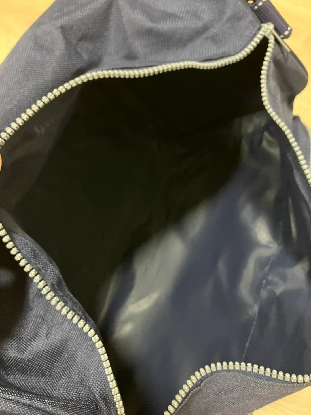 Duffel bag shoulder bag blue image indicator(6)