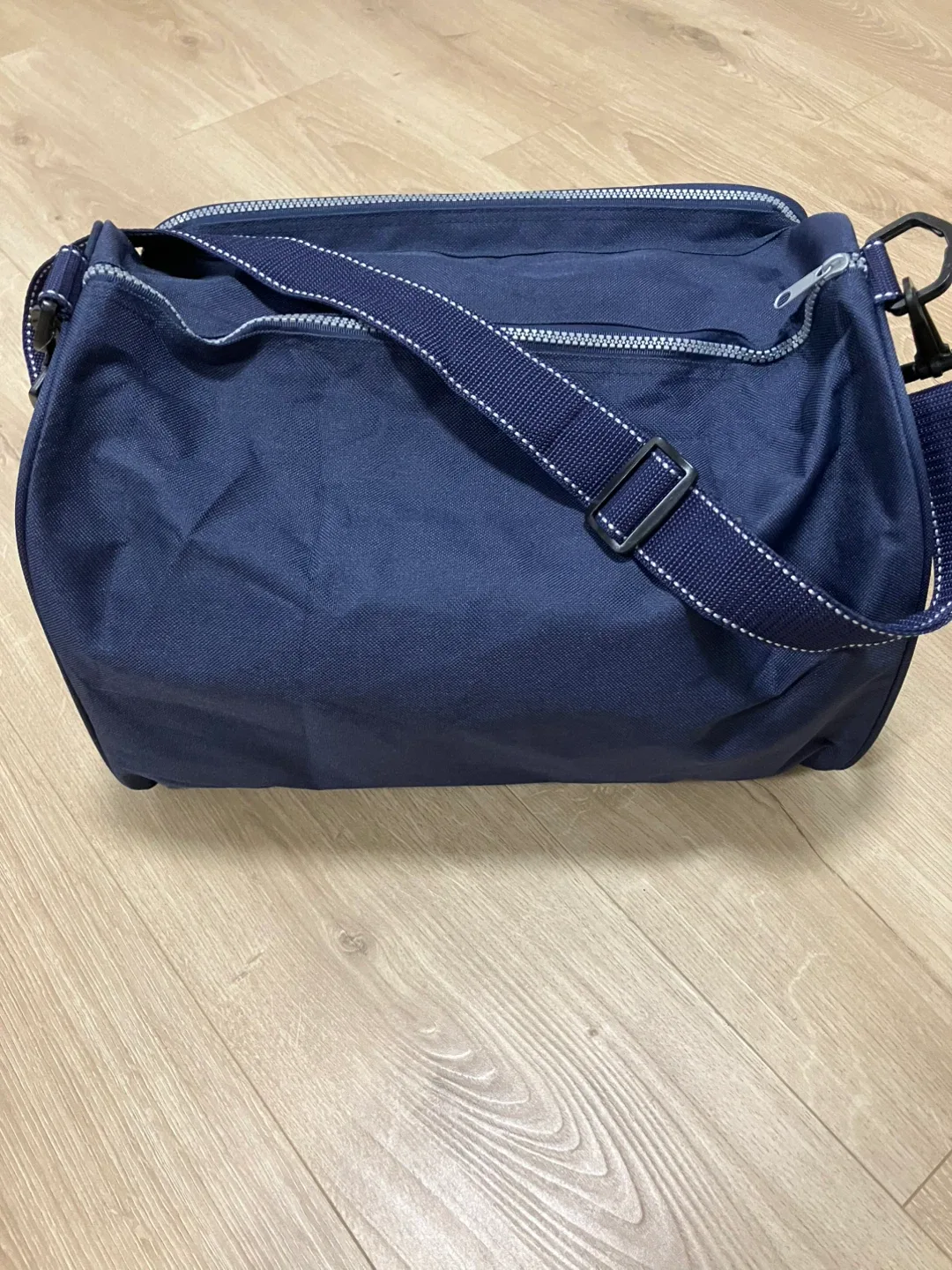 Duffel bag shoulder bag blue image indicator(3)