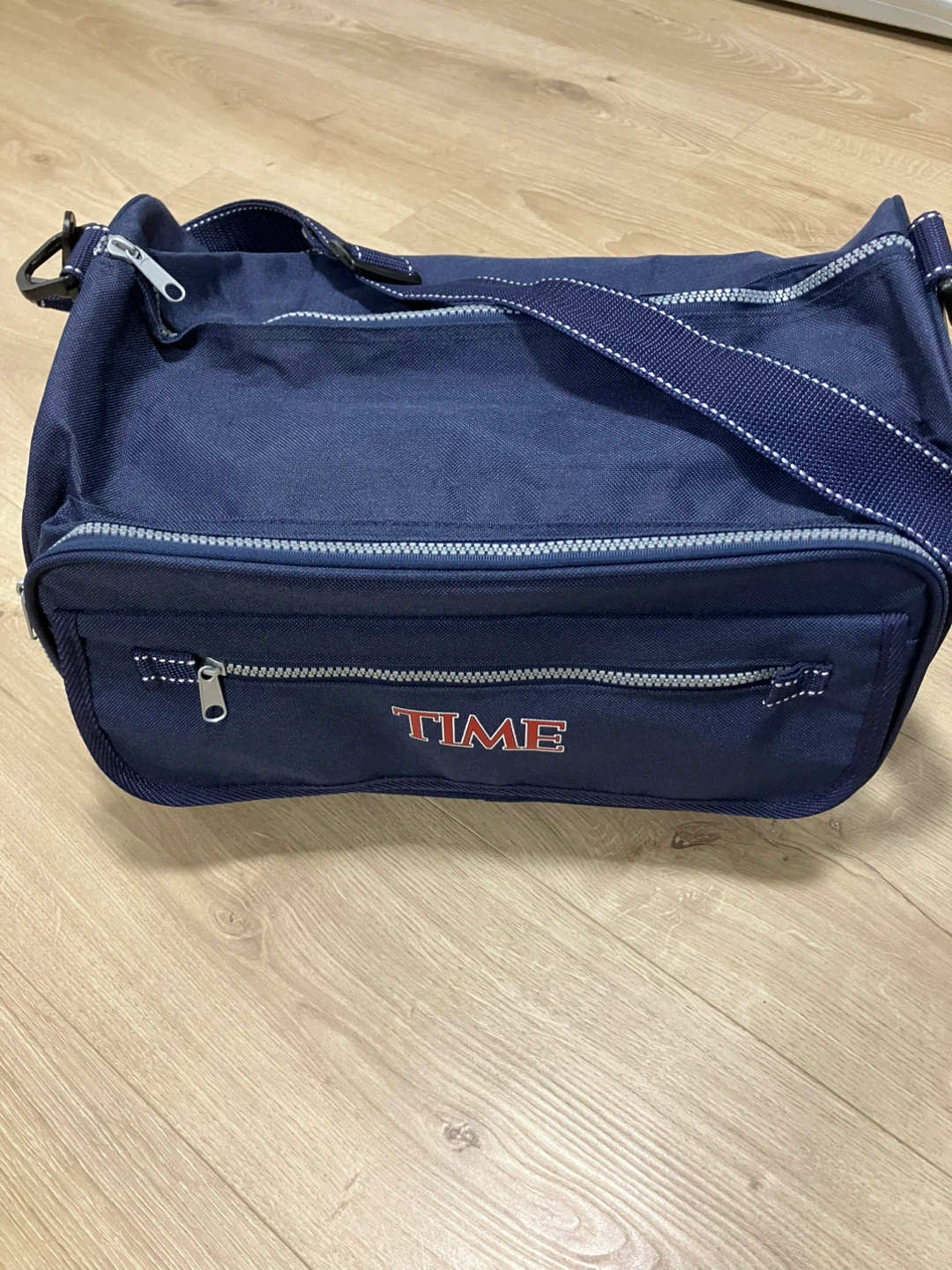 Duffel bag shoulder bag blue - photo 2