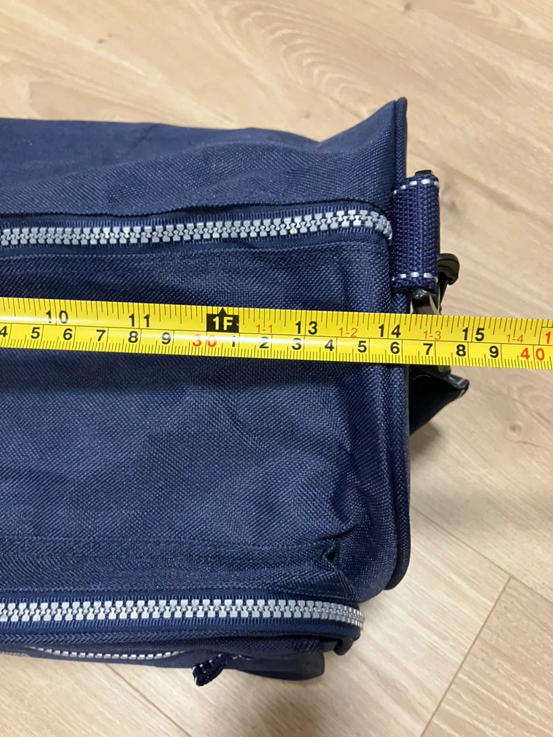 Duffel bag shoulder bag blue image indicator(9)