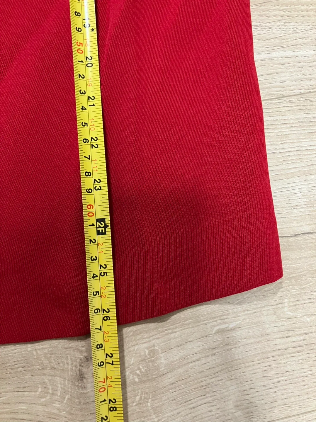 Red skirt bottom dress image indicator(7)