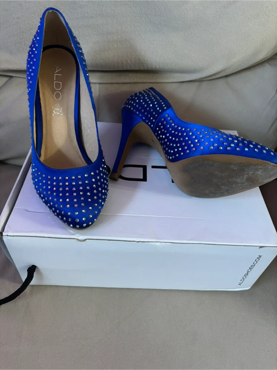 ALDO Lewa Shoes - Size 6, Blue image indicator(3)