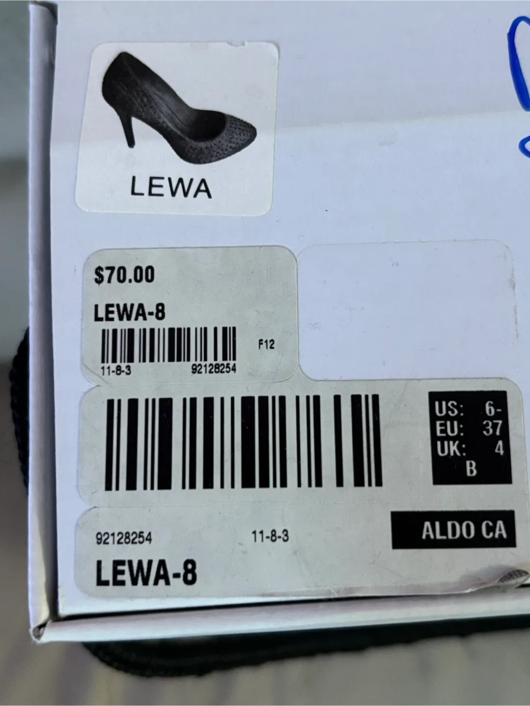 ALDO Lewa Shoes - Size 6, Blue image indicator(4)