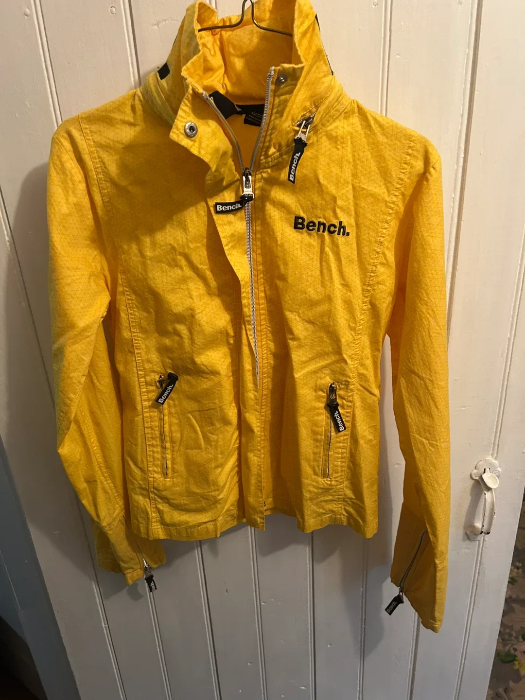 Bench Yellow Windbreaker Jacket - Size S thumbnail