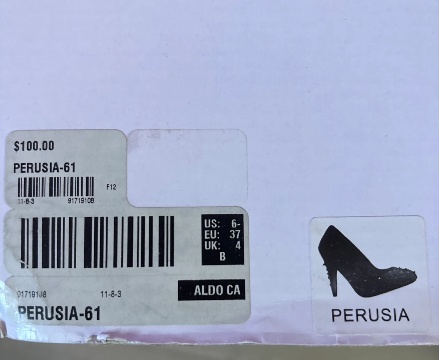 Aldo Perusia-Burgundy Red Heels -Size 6 - photo 4