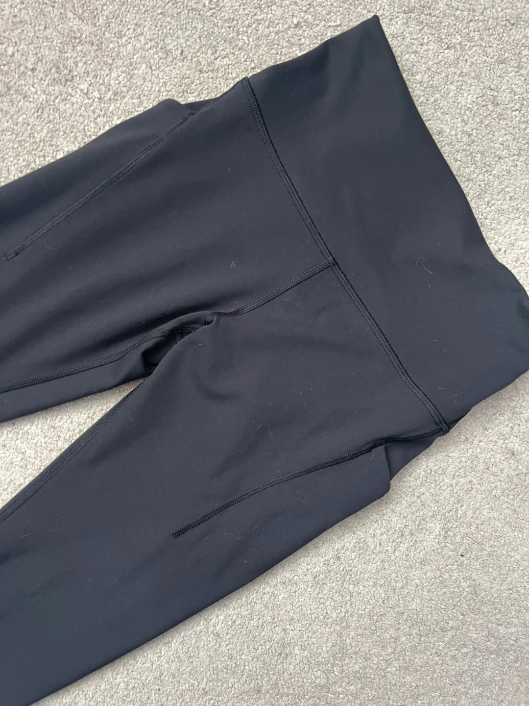 Lululemon Black Leggings - Size 6 - photo 2