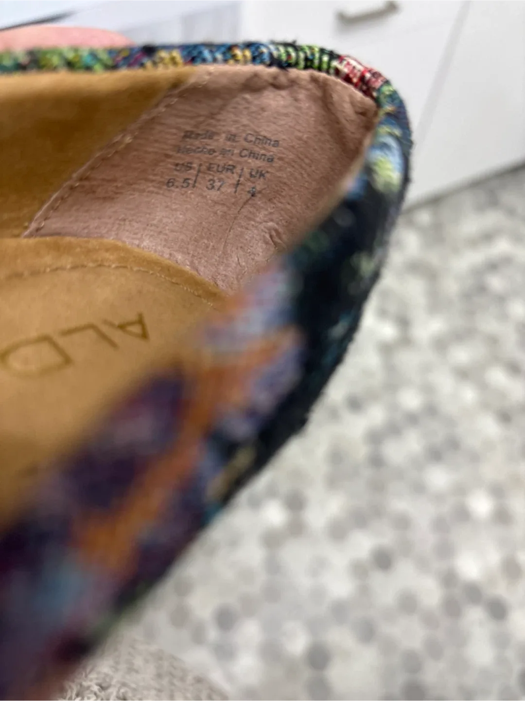 Aldo Floral Wedge Heels - Size 6.5 image indicator(4)