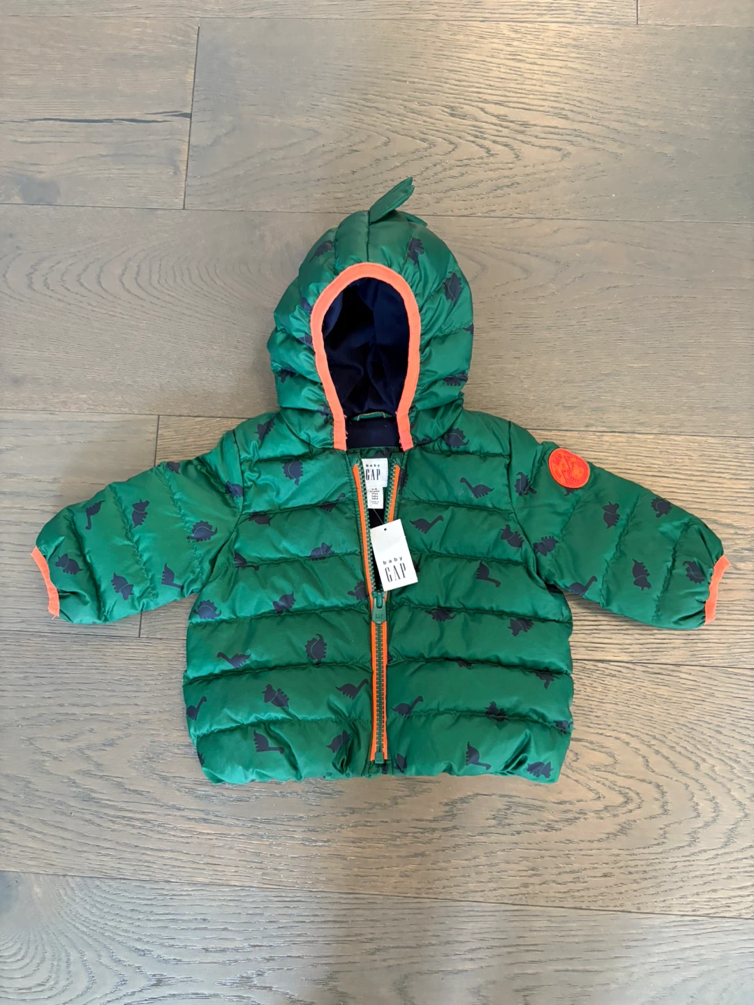 Baby gap boys down filled fall jacket 0-6M NWT ret $98