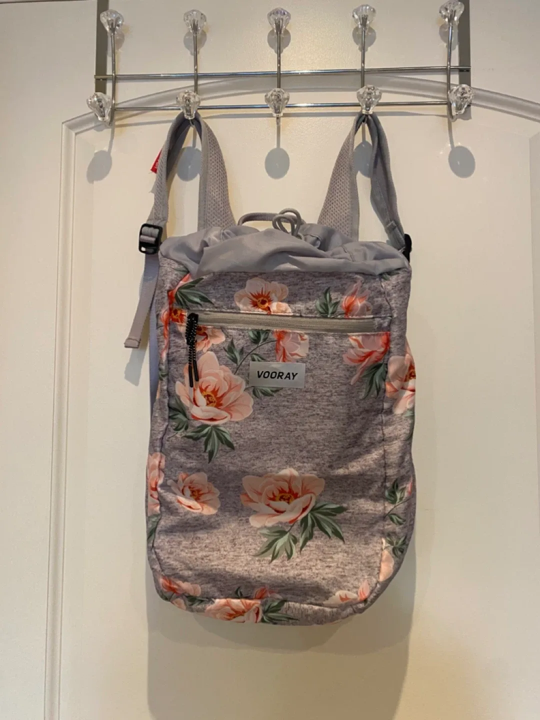 VOORAY flower print cinch backpack thumbnail