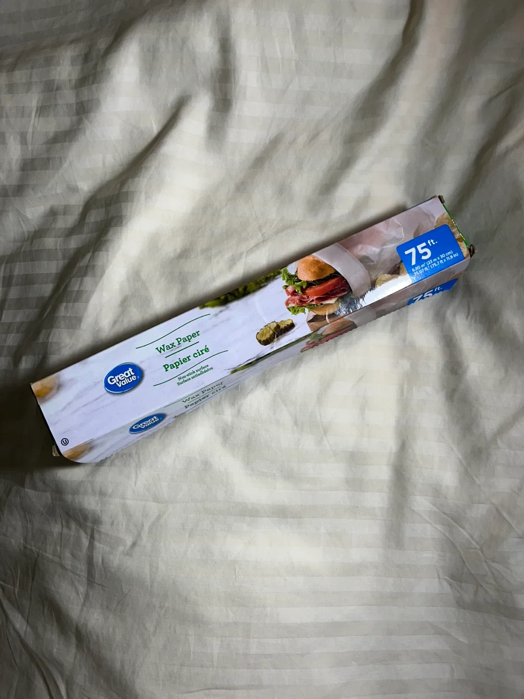 Great Value Wax Paper - less than 75 ft