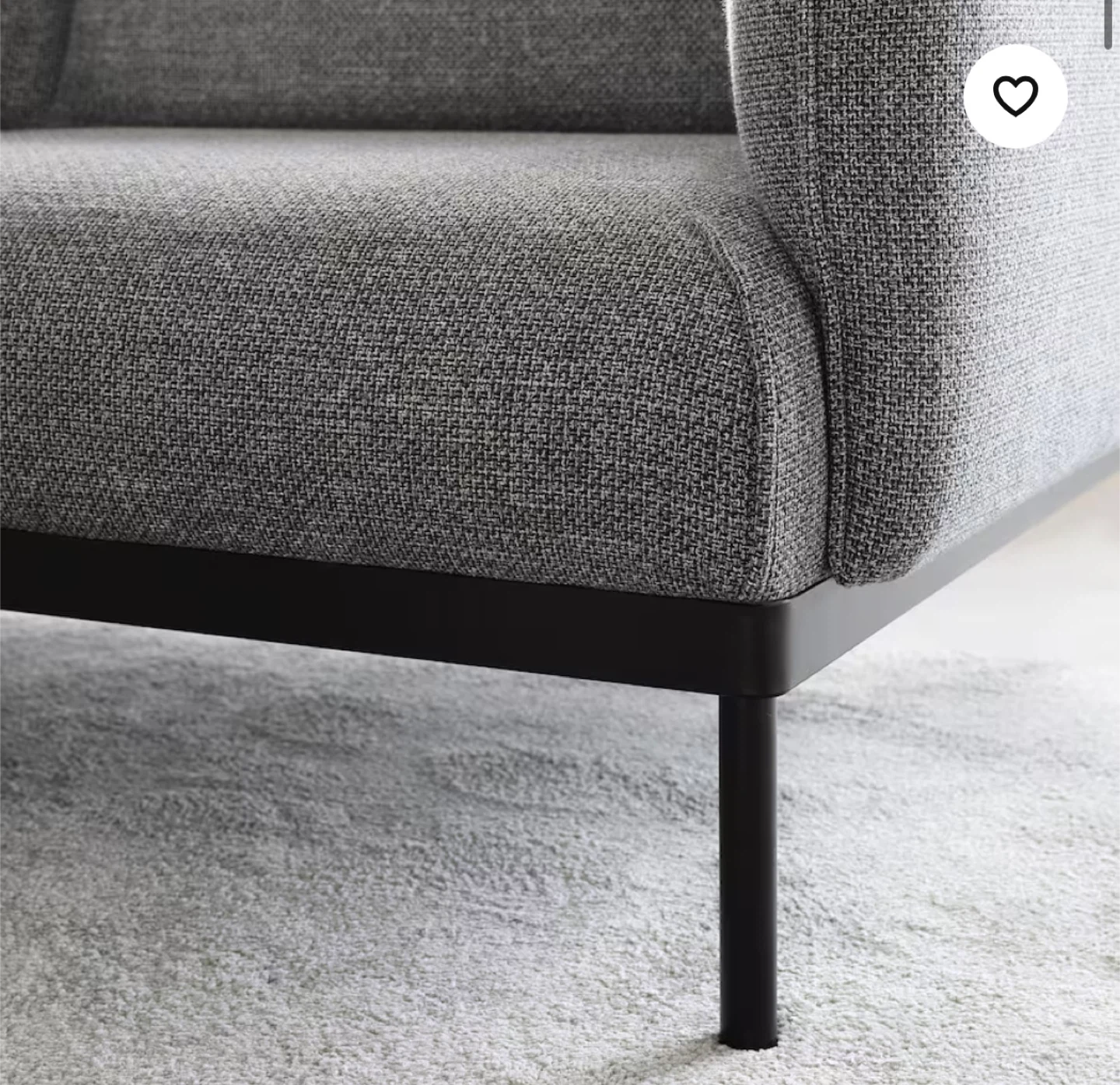 IKEA ÄPPLARYD Sofa - Lejde Gray/Black - photo 3
