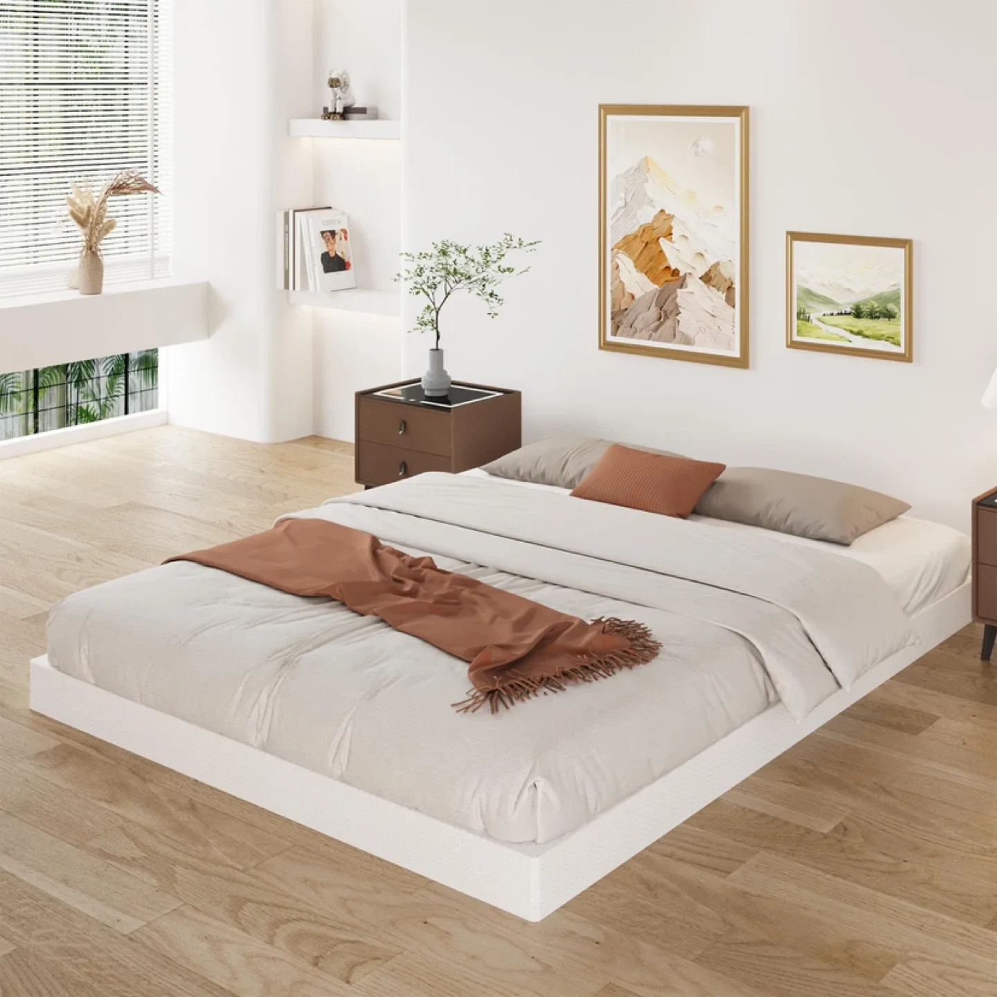 Lutown-Teen 3 Inch Queen Box Spring Low Profile image indicator(3)