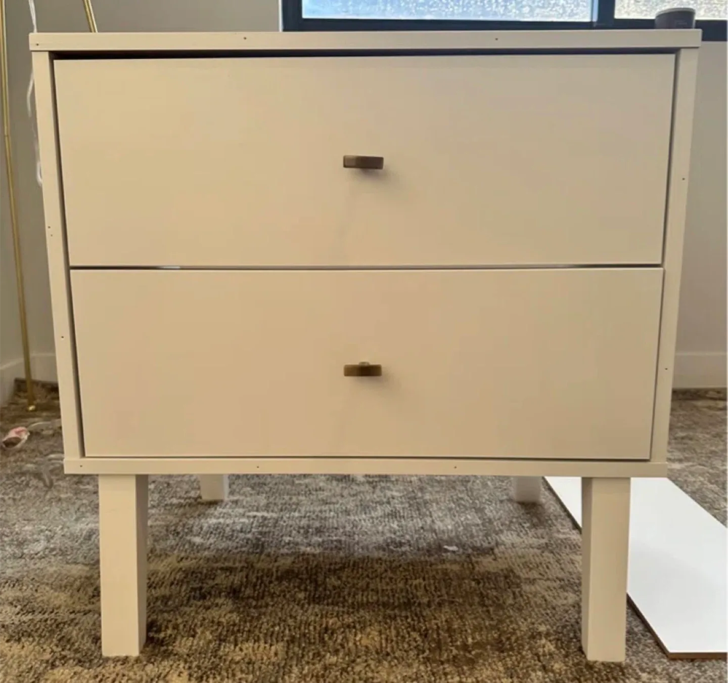 White 2-Drawer Nightstand (a pair) image indicator(2)