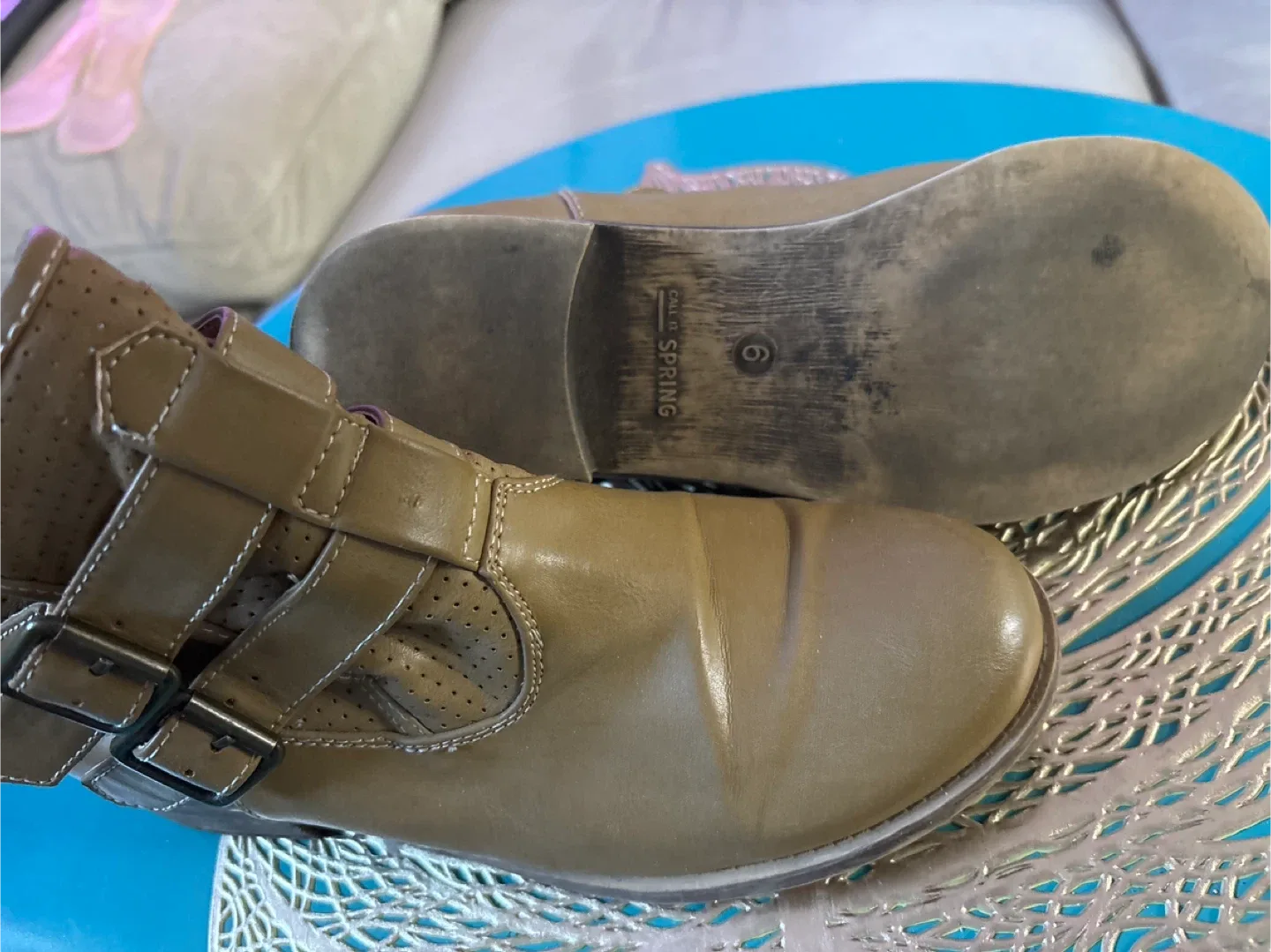 Call It Spring Ankle Boots Size 6 image indicator(4)