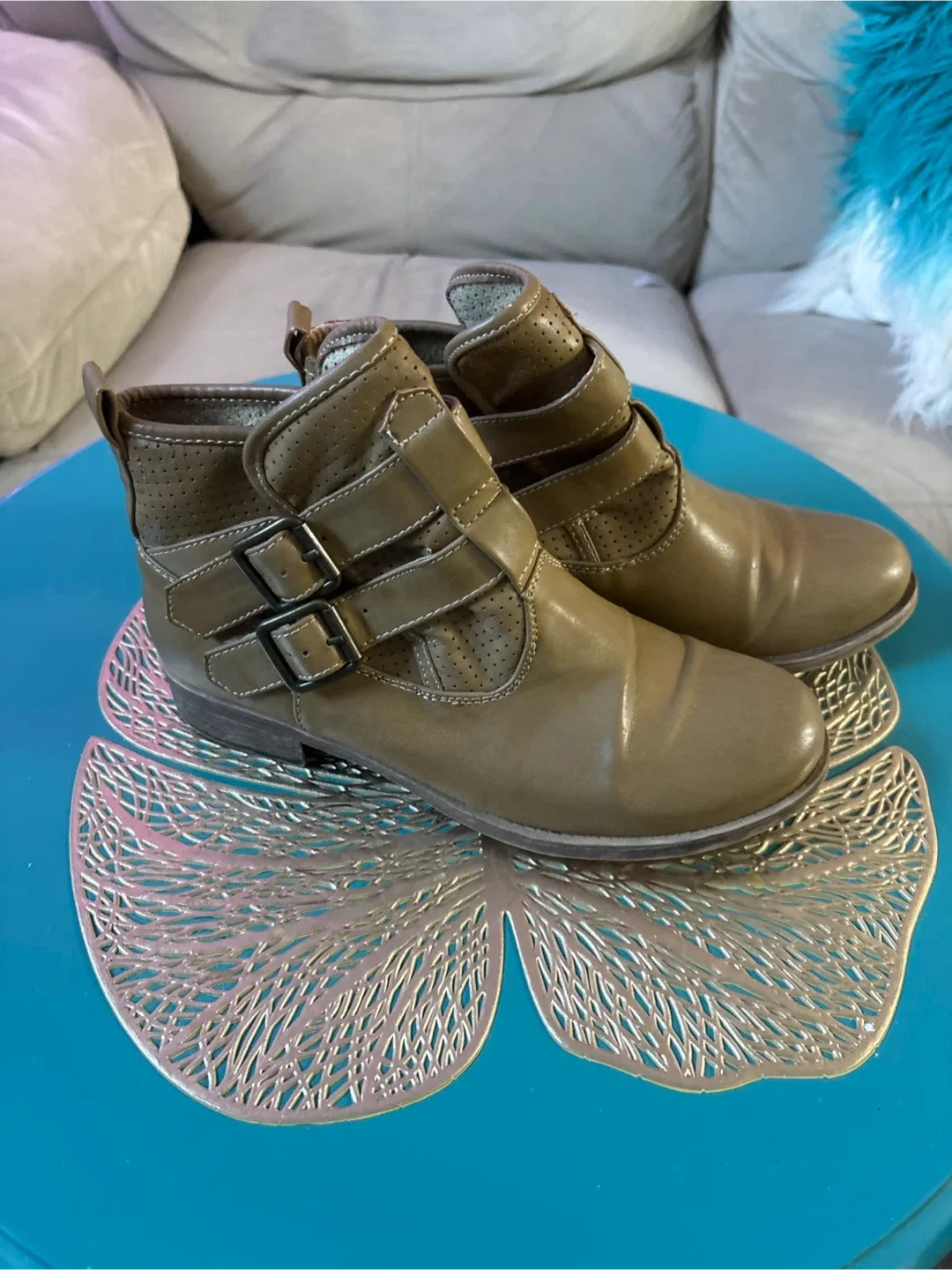 Call It Spring Ankle Boots Size 6 image indicator(2)