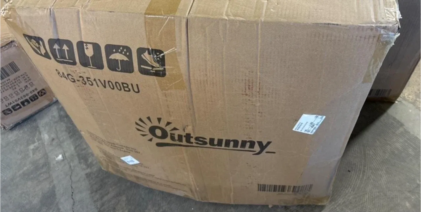 Outsunny Folding Lounge Chair with 4-level Reclining Back image indicator(9)