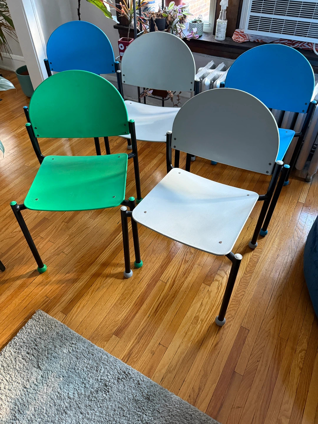 Vintage 80s Bola Chairs by Ron Kenmitzer