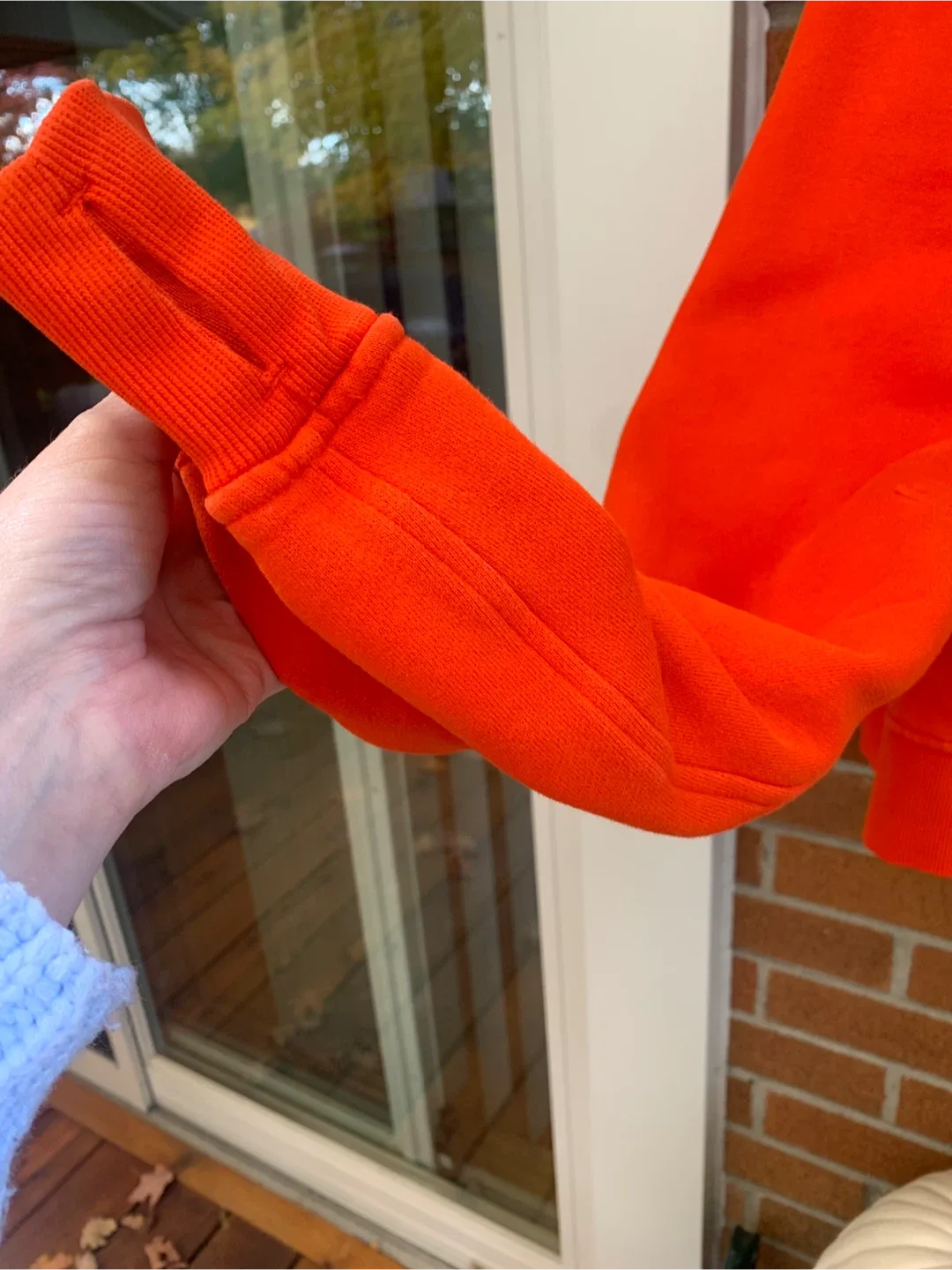 Lululemon Orange Half-Zip Pullover XL/XXL image indicator(6)