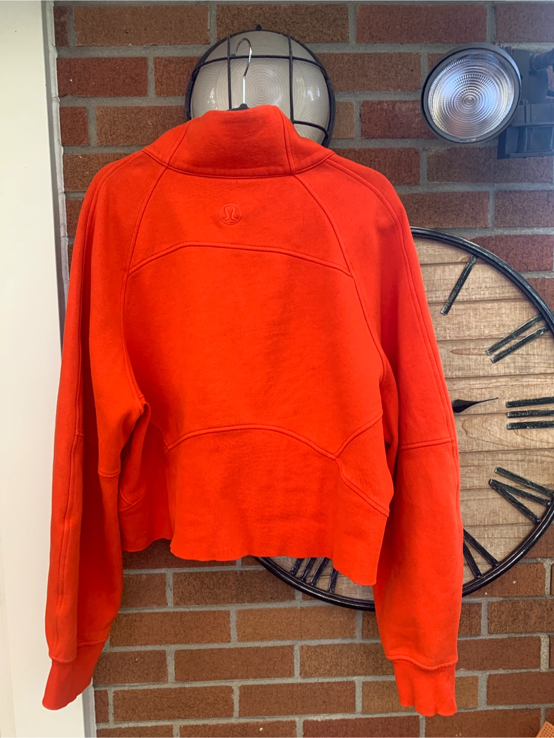 Lululemon Orange Half-Zip Pullover XL/XXL - photo 3