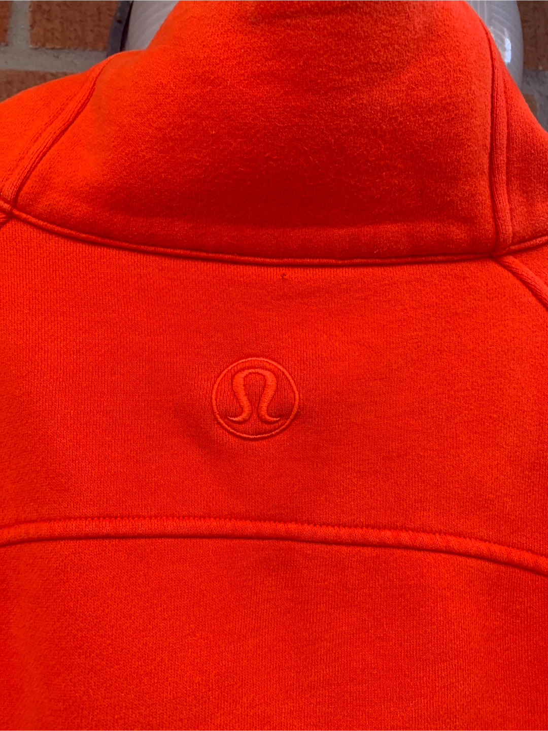 Lululemon Orange Half-Zip Pullover XL/XXL - photo 4
