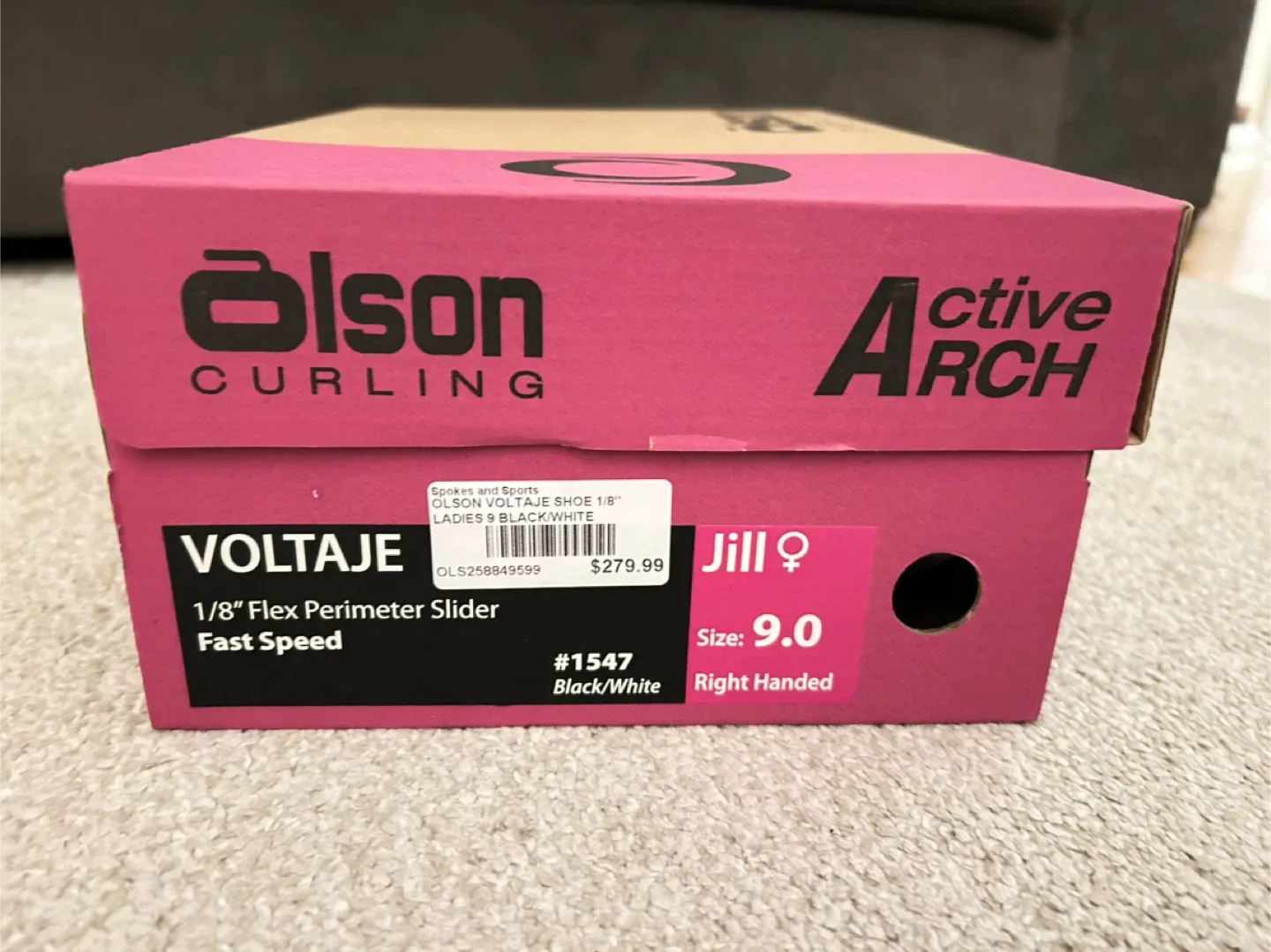 Olson Curling Shoes - worn 4 times image indicator(10)