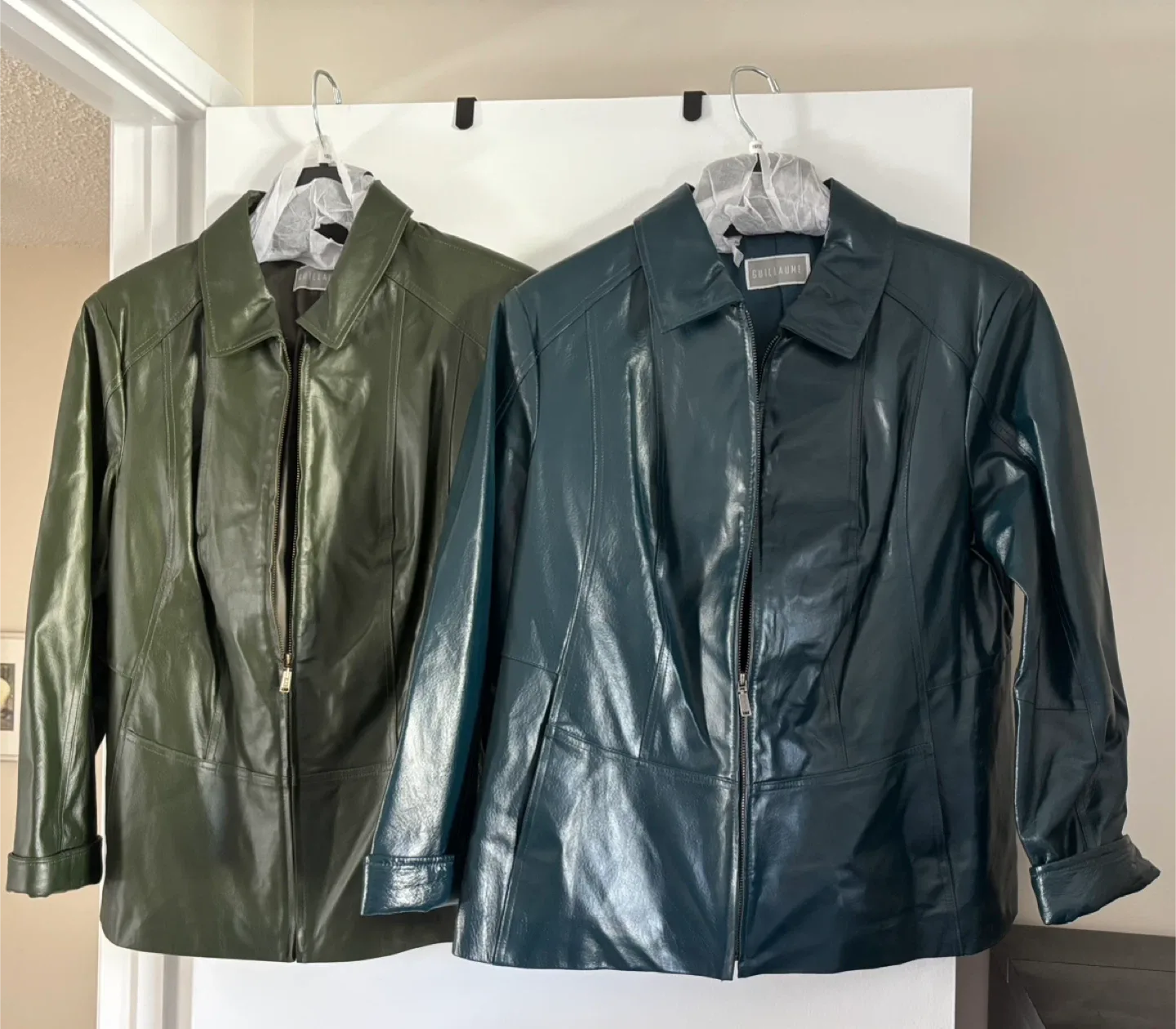 Guillaume Leather Jacket, Size XL