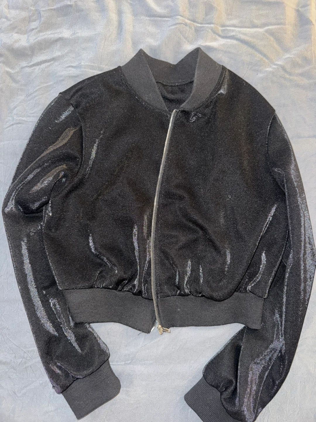 Black Bomber Jacket