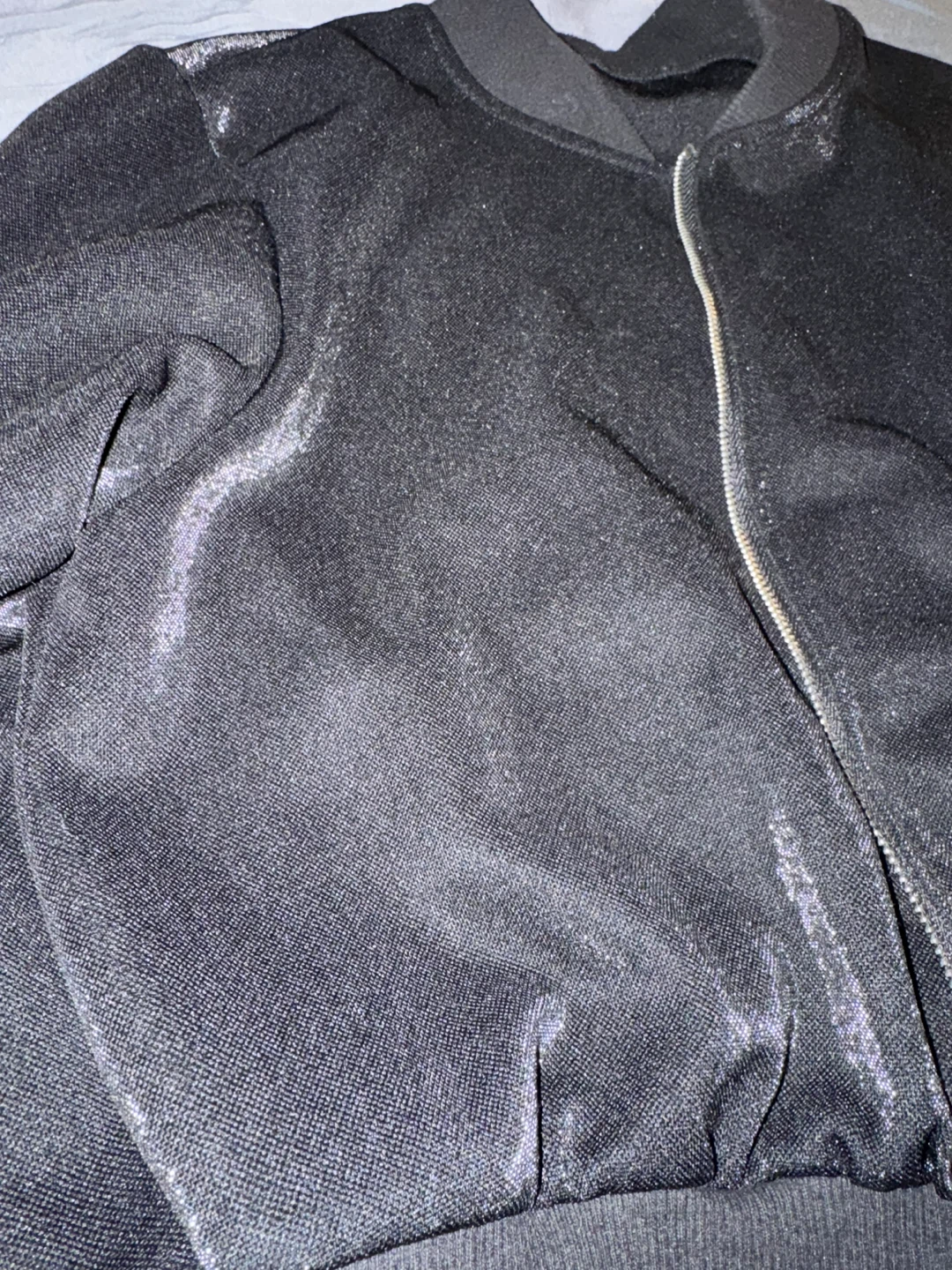 Black Bomber Jacket - photo 3