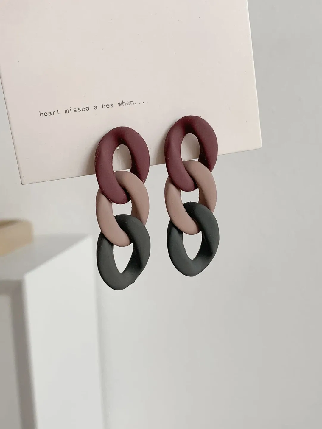 Tassel Earrings - Black thumbnail