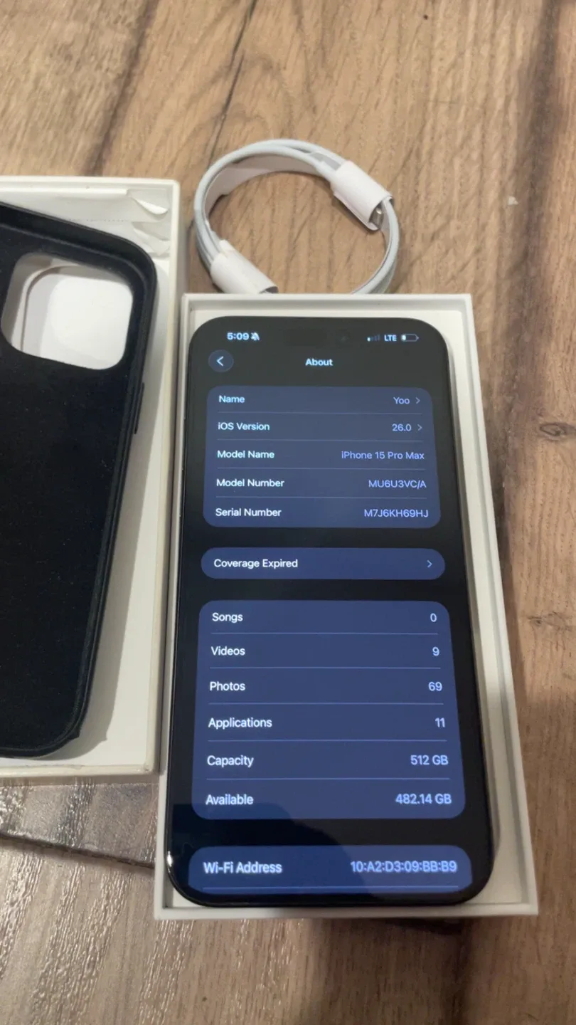 iPhone 15 Pro Max 512GB - Excellent Condition! image indicator(2)