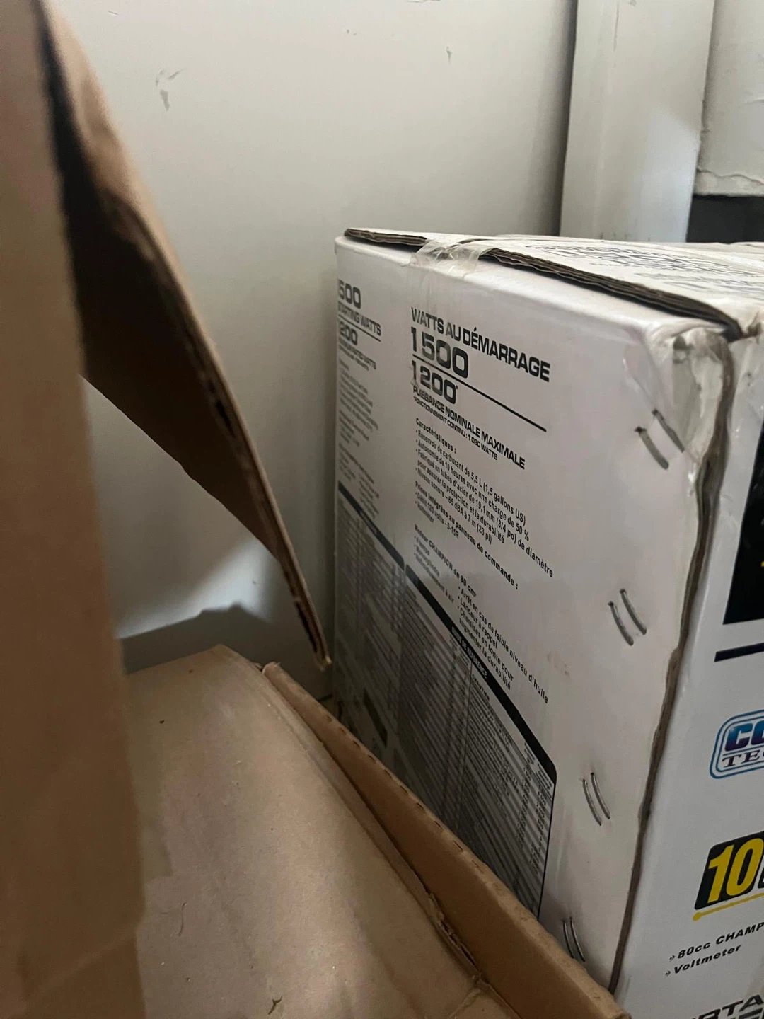 Champion 1500W Portable Generator - New in Box! - photo 3