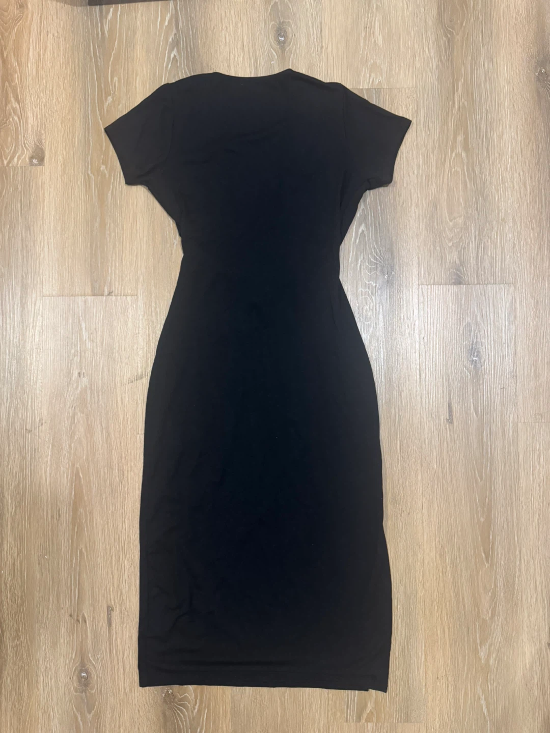 Monk and Lou Womens Black Maxi Dress Size Medium - photo 3