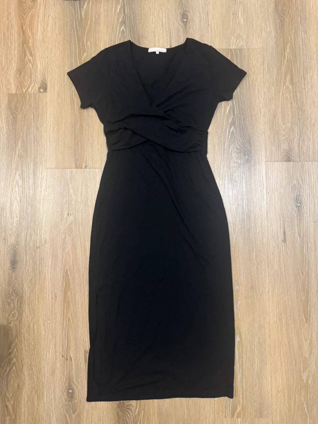 Monk and Lou Womens Black Maxi Dress Size Medium thumbnail
