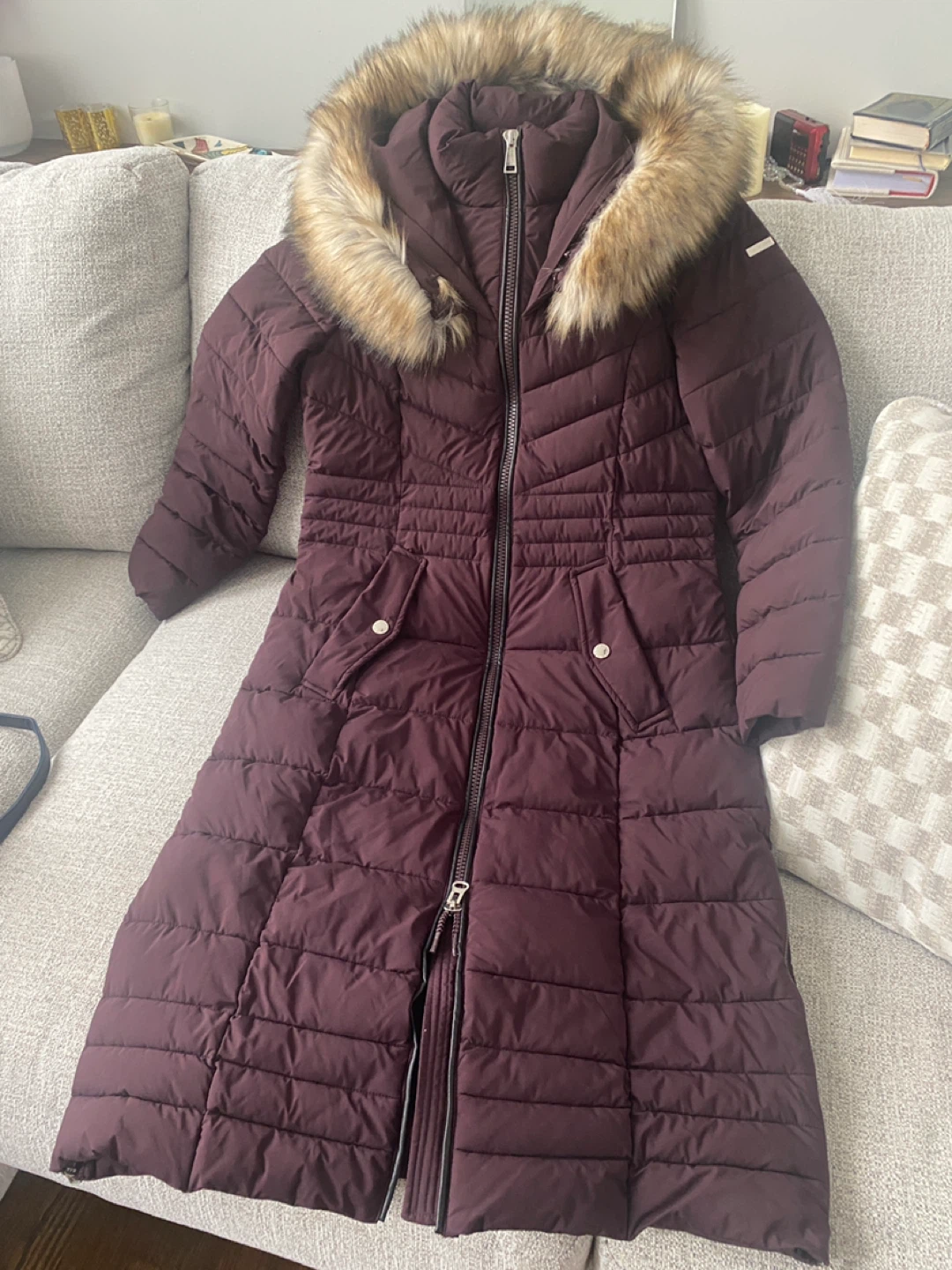 Laundry by Shelli Segal Puffer Coat, Size M