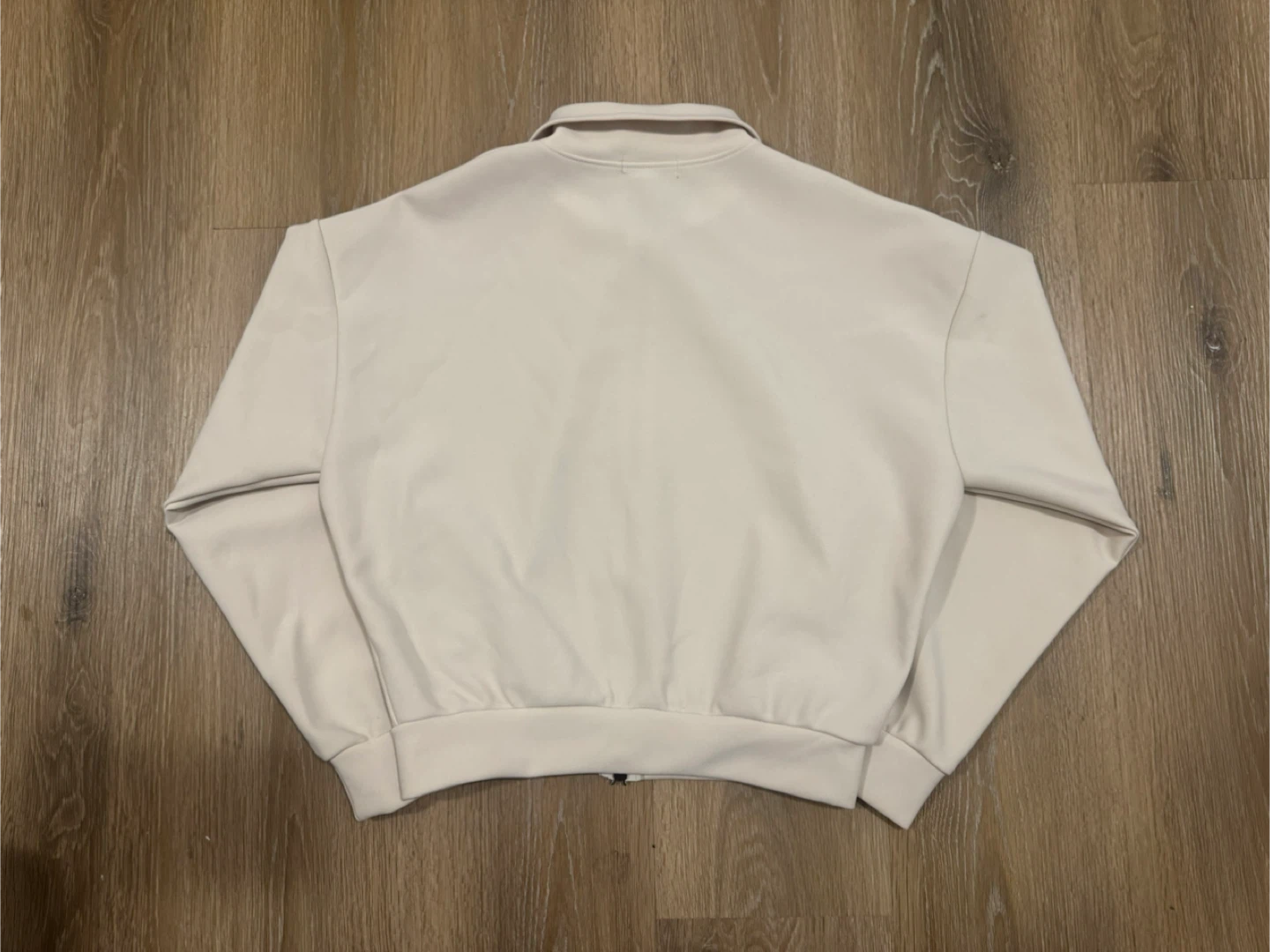 Vanilla Womens White Zipup Jumper Size Small - photo 3