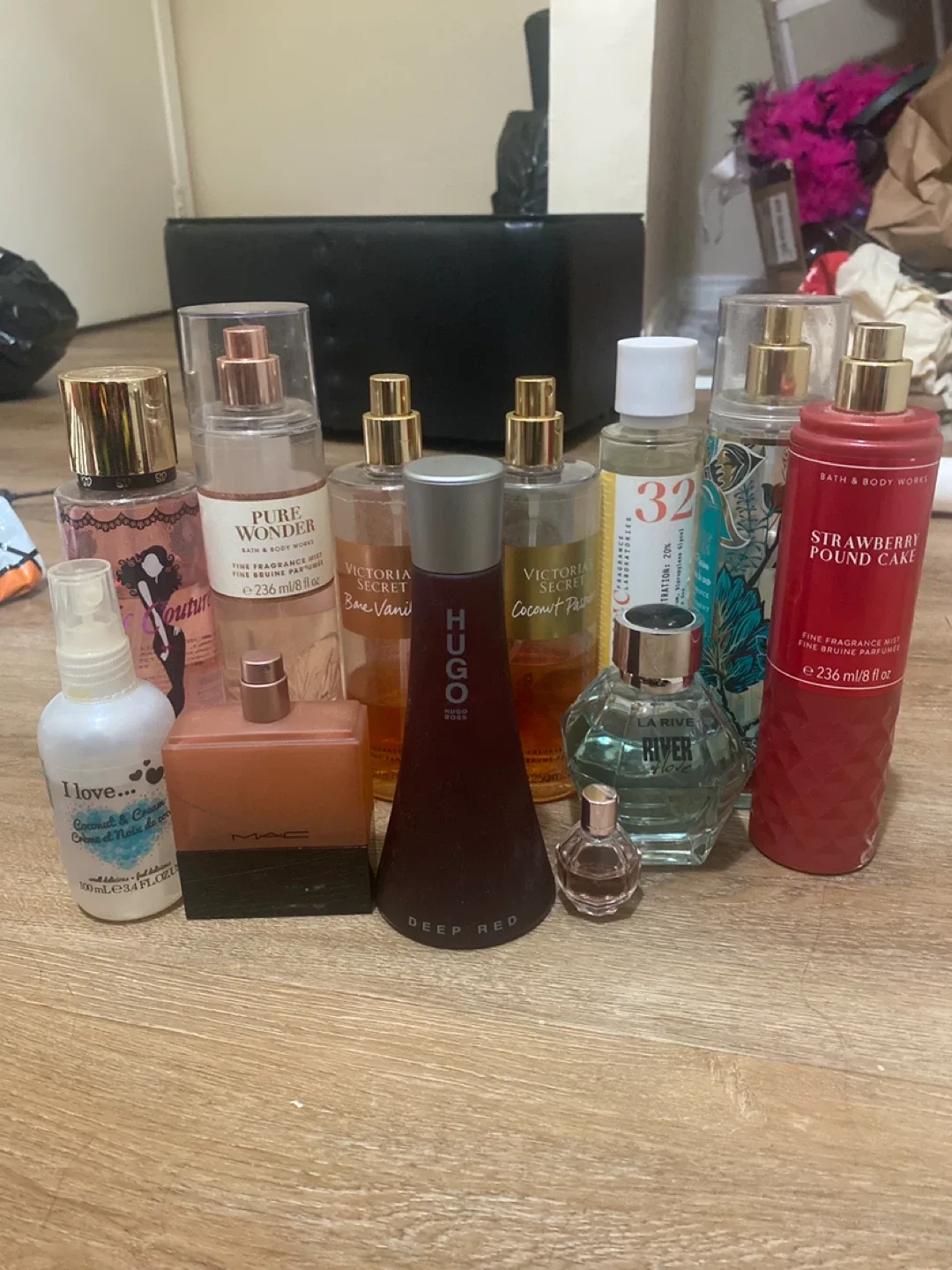 Variety of Perfumes & Body Sprays
