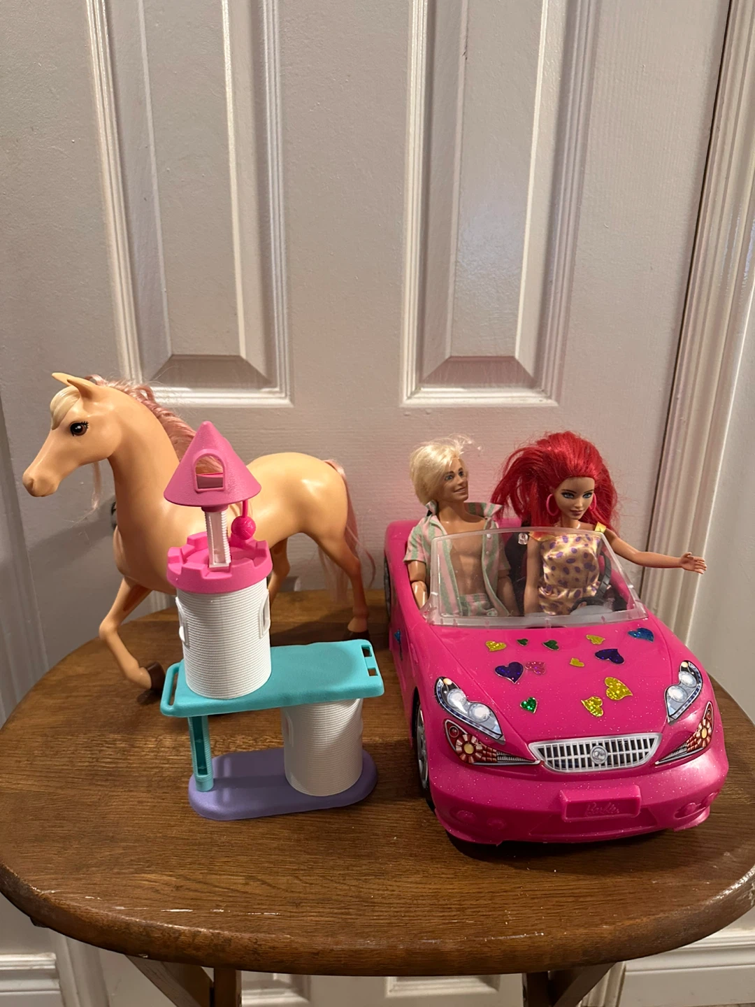 Barbie Car, Horse and Accessories (b1)