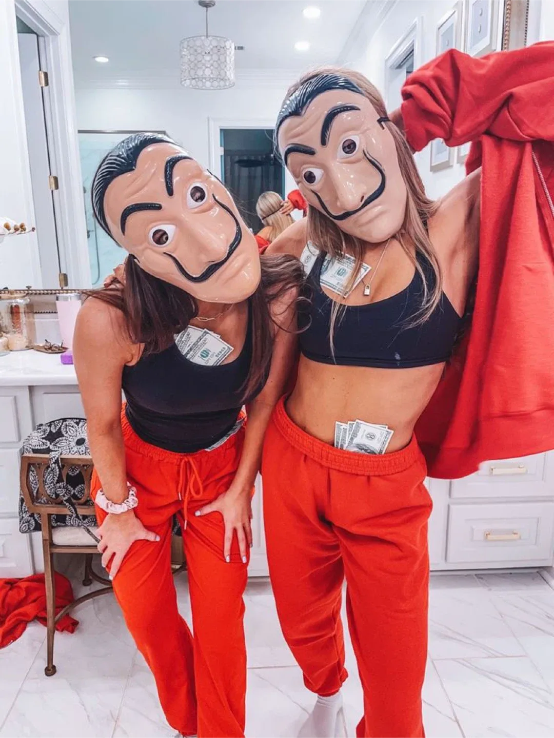 Money heist costume adult