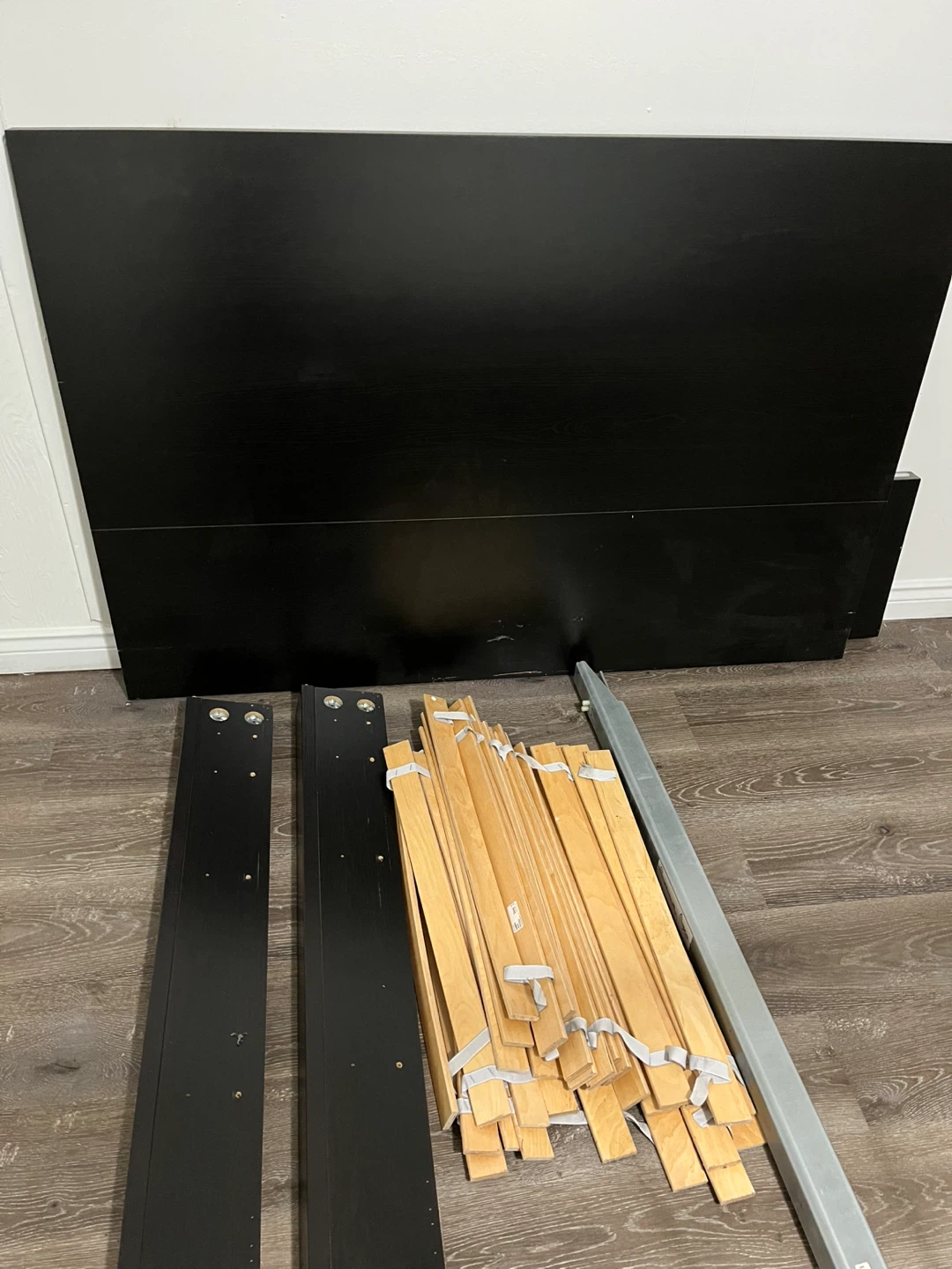 Black Bed Frame - Ready for a New Home!