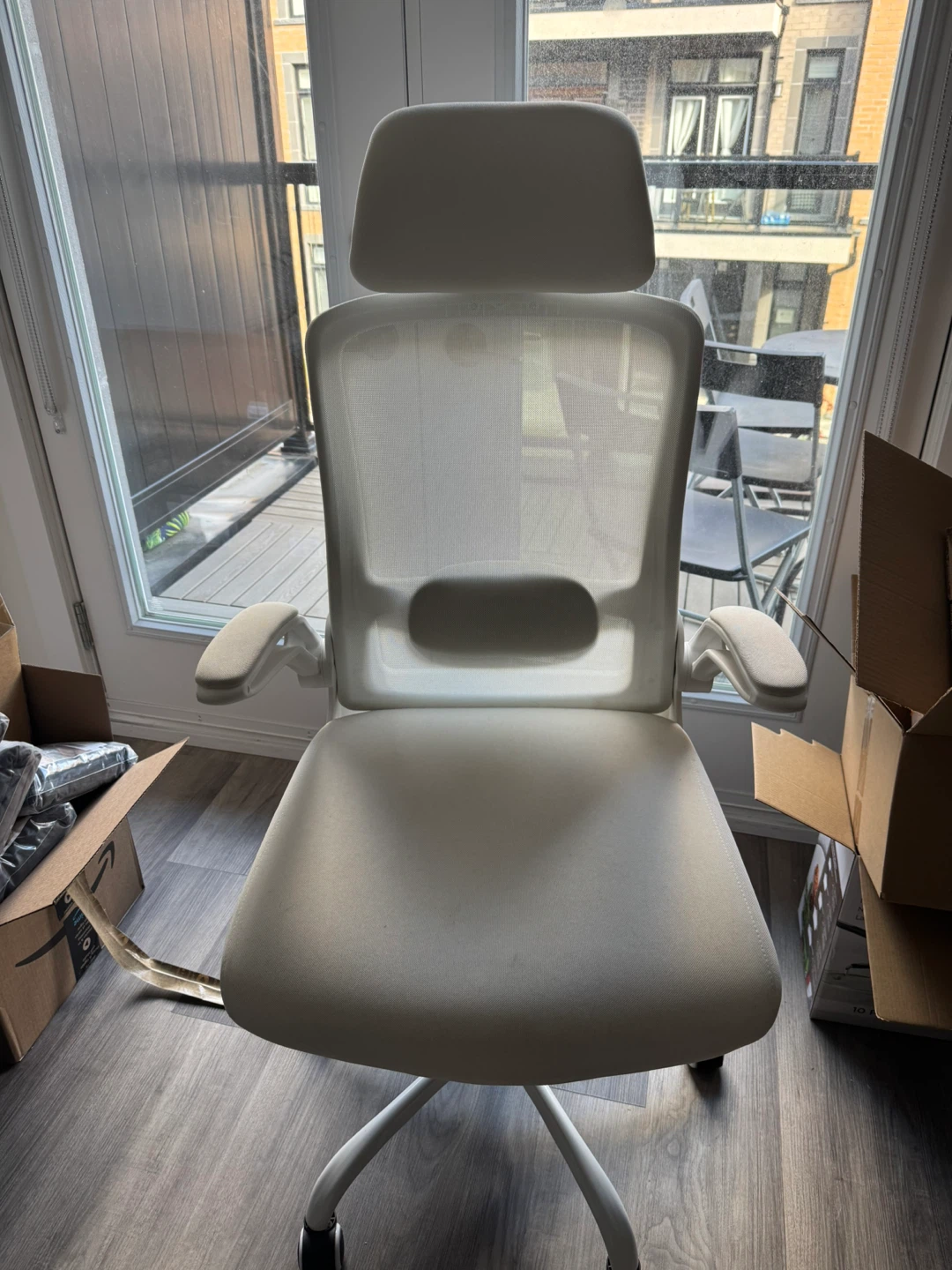 Office Chairs - White and Black