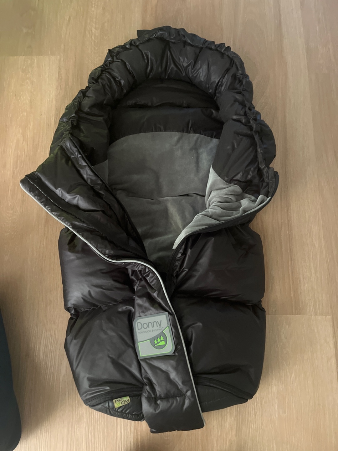 Odenwälder Babynest - Donny Vario Footmuff - Black - photo 2