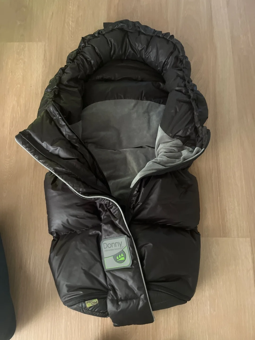 Odenwälder Babynest - Donny Vario Footmuff - Black image indicator(2)