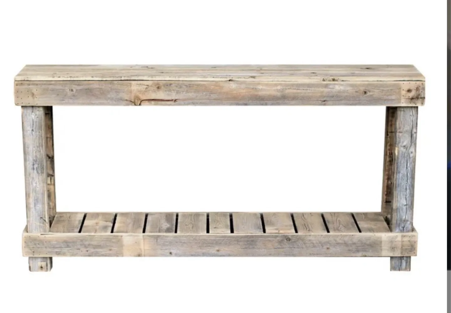 Rustic Wood Console Table - 60 inch image indicator(3)