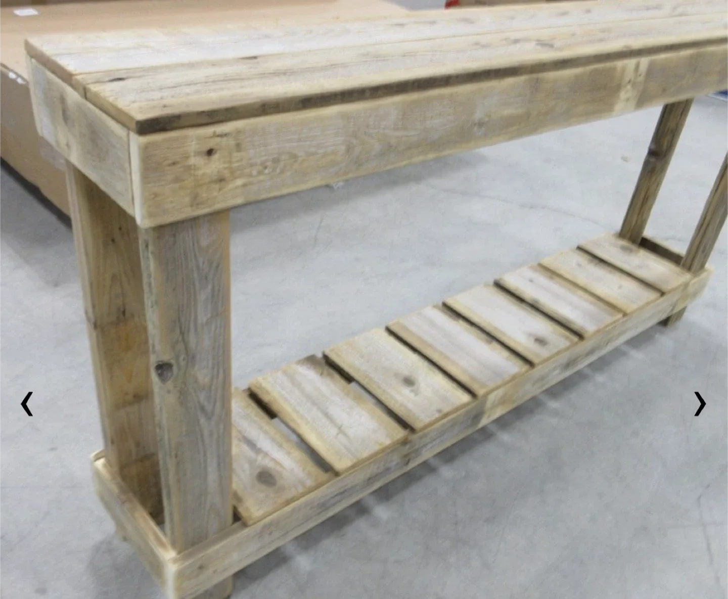 Rustic Wood Console Table - 60 inch image indicator(2)
